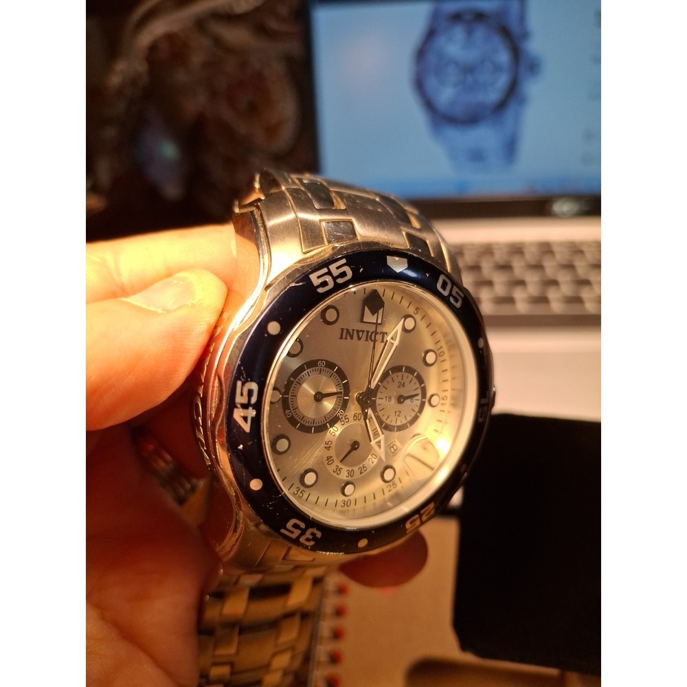 Invicta Mens Stainless Steel Watch. Pro Diver SCUBA Model 80058. SEE DESCRIPTION - Picture 13 of 16